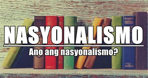 NASYONALISMO .